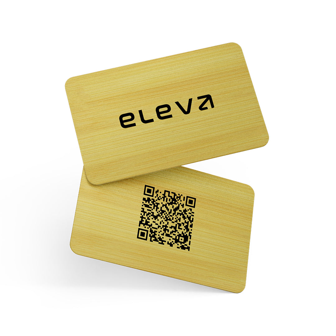 Tarjeta Eleva Bambú Personalizable